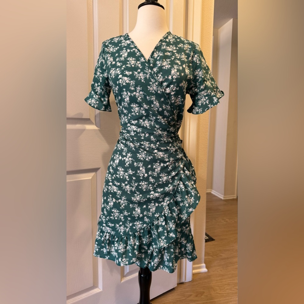 Summer wrap dress